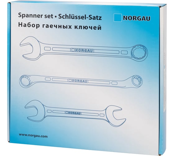 Набор комбинированных гаечных ключей NORGAU тип N7B-115 15 шт. 060223825