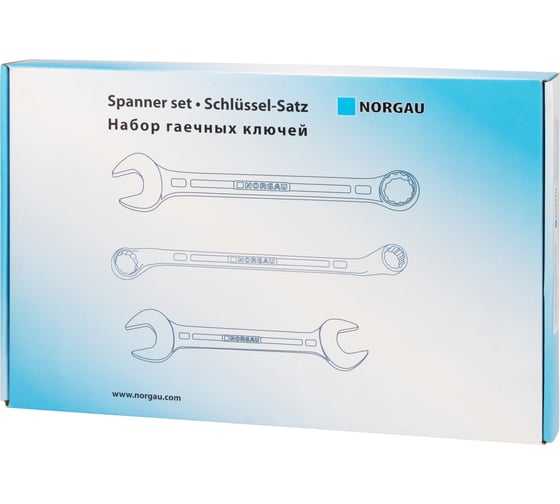 Набор комбинированных гаечных ключей NORGAU тип N7В-215 15 шт. 060223835