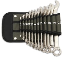 Набор ключей Дело Техники комбинированных 12 штук, в фирменной сумке 511312