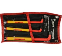 Набор диэлектрических имбусовых шестигранных ключей КВТ Профи НИИ 17 73223