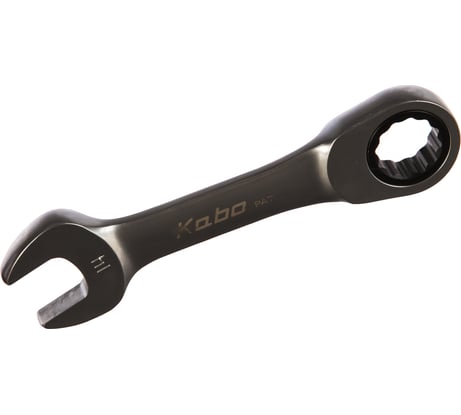 Укороченный комбинированный трещоточный ключ 72 зубца 14 мм KABO PFS141