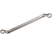 Двусторонний накидной гаечный ключ со смещением колец на 75 градусов 11 х 13 мм KABO PSB-E1113