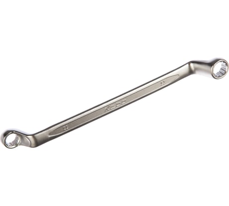 Двусторонний накидной гаечный ключ со смещением колец на 75 градусов 11 х 13 мм KABO PSB-E1113