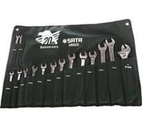 Набор ключей 15шт Sata 08025