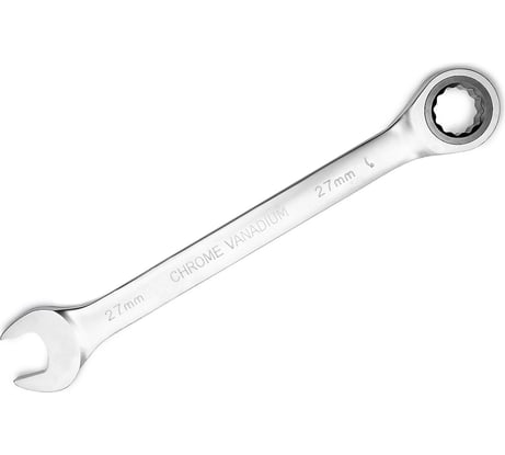 Комбинированный трещоточный ключ PATRON 27 мм P-75727