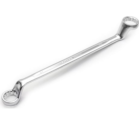 Накидной изогнутый на 75 градусов ключ PATRON 27x30 мм P-7592730