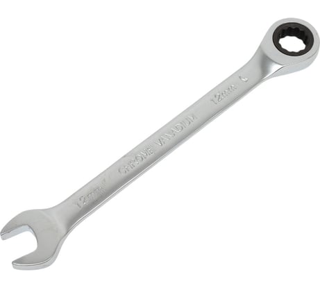 Комбинированный трещоточный ключ PATRON 12 мм P-75712