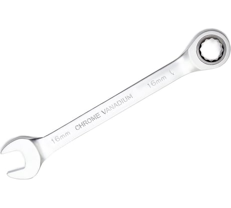 Комбинированный трещоточный ключ PATRON 16 мм P-75716