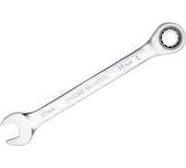 Комбинированный трещоточный ключ PATRON 17 мм P-75717