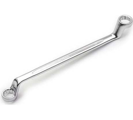 Накидной изогнутый на 75 градусов ключ PATRON 16x17 мм P-7591617