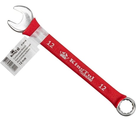 Комбинированный ключ KingTul 12мм в прорезиненной оплетке KT-30012k(10254)