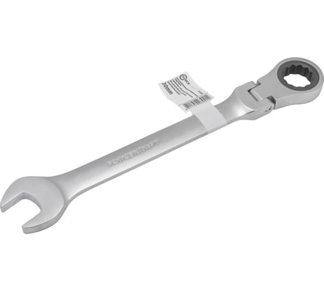 Ключ комбинированный трещоточный с шарниром Forcekraft 14 мм FK-75714F(51813)