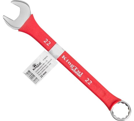 Комбинированный ключ KingTul 22мм в прорезиненной оплетке KT-30022k(10264)