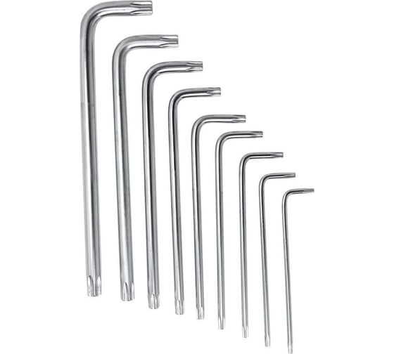 Набор ключей KingTul Г-образных Torx 9пр KT-5098(52172) 1