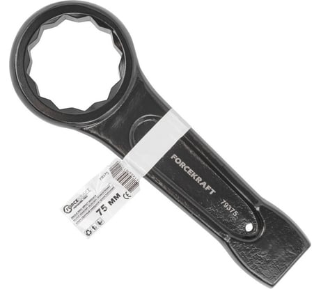 Ударный накидной ключ FORCEKRAFT односторонний, 75 мм FK-79375(26856)