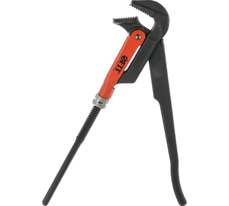 Трубный газовый ключ FIT 90гр, тип L , инстр.сталь, 1", 300мм 70371