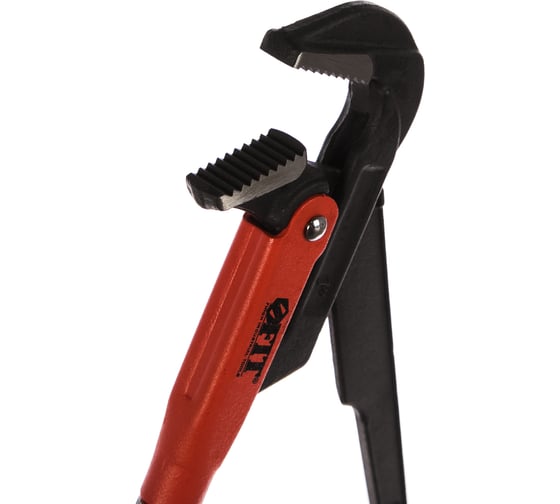 Трубный газовый ключ FIT 90гр, тип L , инстр.сталь, 1", 300мм 70371
