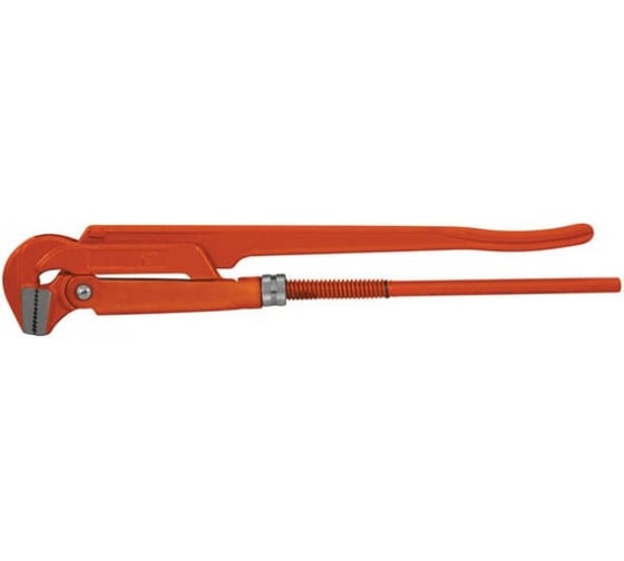 Трубный газовый ключ FIT Профи 90гр, тип L , CrV сталь, 1.5", 400мм 70402
