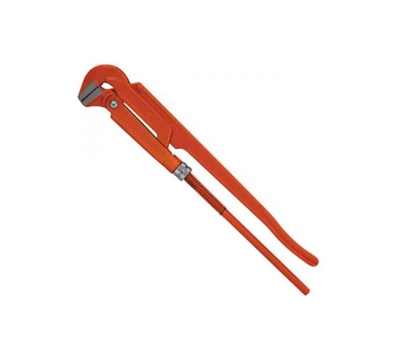 Трубный газовый ключ FIT Профи 90гр, тип L , CrV сталь, 1.5", 400мм 70402