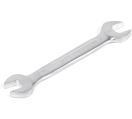 Двусторонний гаечный ключ Hortz 11x13 мм, хромированный 102221