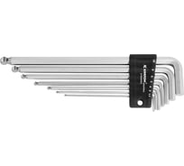 Набор шестигранных ключей с шаром 7 предметов Кратон INDUSTRIAL 2 19 02 002