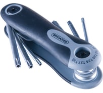 Набор торцевых ключей типа TORX 6 шт Brigadier 53018