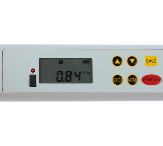 Динамометрический электронный ключ c USB CMT 300-1500 Нм, градация 1 Нм, ЖК-дисплей, +/-1%, 1" CMTC-1500B