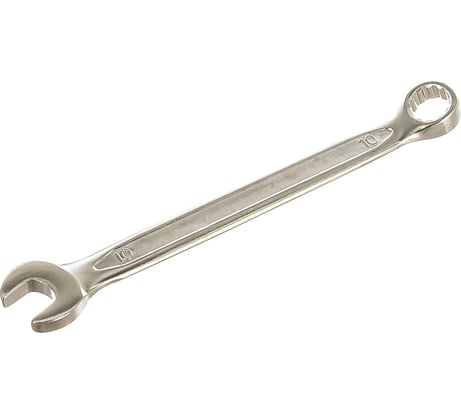 Ключ ПРОФИ (гаечный, комбинированный, CrV) 10мм Biber 90665 тов-155271