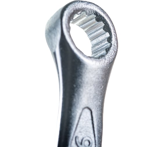 Ключ ПРОФИ (гаечный, комбинированный, CrV) 6мм Biber 90661 тов-155267