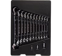 Набор комбинированных ключей с трещоткой KING TONY ложемент, 15 предметов 9-102A15MR