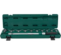 Динамометрический ключ Jonnesway T30200NS 1/2"DR со сменными рожковыми насадками 13-30 мм и приводом, 40-200 Нм 49853 049853