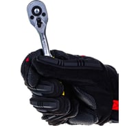 Трещоточный ключ 1/4 дюйма, 150мм, 45 зубьев TOPEX 38D501
