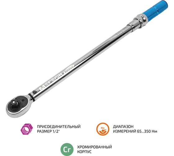 Динамометрический ключ МЕГЕОН 60008 к0000039377