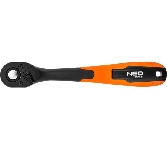 Трещоточный ключ (изогнутый, 1/2 дюйма, 250 мм) NEO Tools 08-511