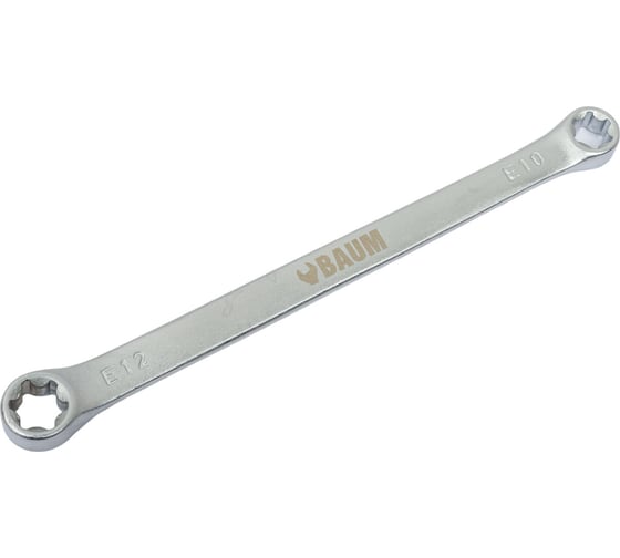 Ключ TORX Е10xE12 (накидной, двусторонний) BAUM 611012