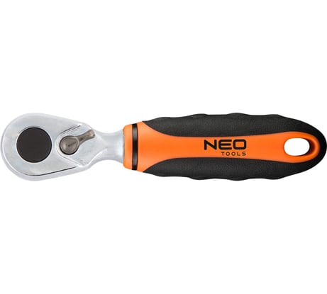 Трещоточный ключ для насадок (1/4", 105 мм) NEO Tools 08-512