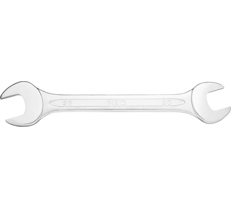 Двухсторонний ключ с открытым зевом, 20x22 мм NEO Tools 09-820