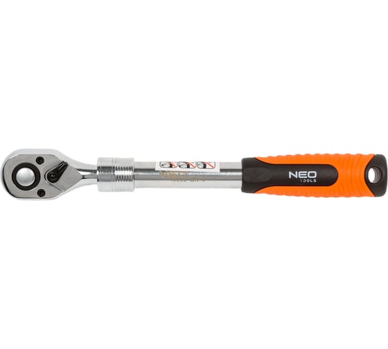 Трещоточный телескопический ключ 1/2, 305-445 мм NEO Tools 08-515