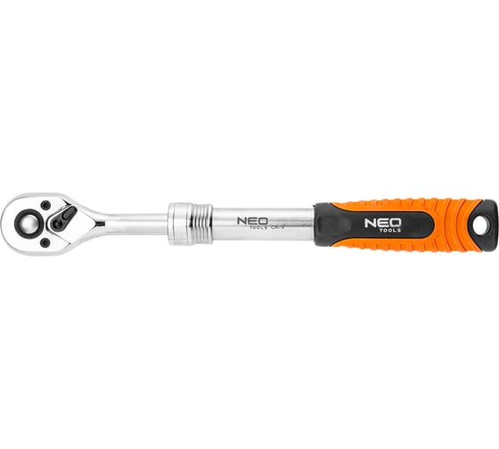 Трещоточный телескопический ключ 1/2, 305-445 мм NEO Tools 08-515