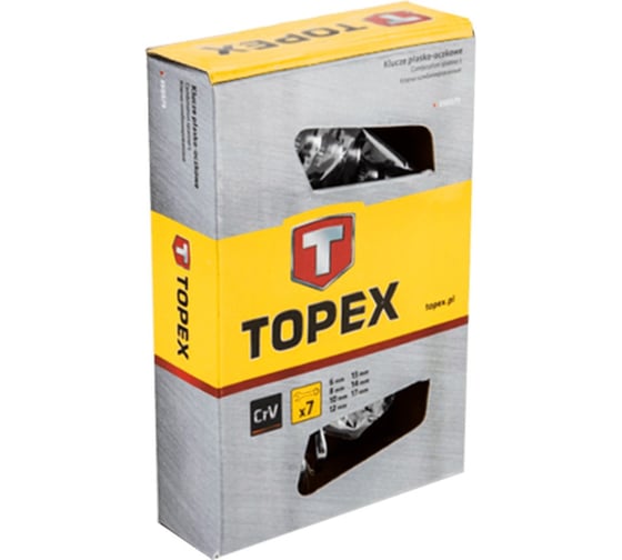 Набор шестигранных ключей TOPEX 1.5-10мм, 13шт. 35D970