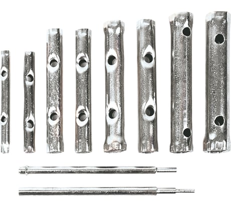 Набор торцовых трубчатых ключей Top Tools 6-22 мм, 10 шт. 35D193