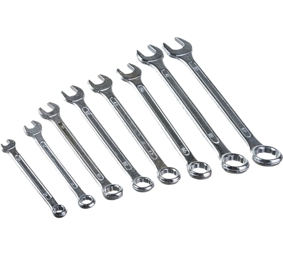 Набор комбинированных ключей Top Tools 6-19 мм, 8 шт. 35D356