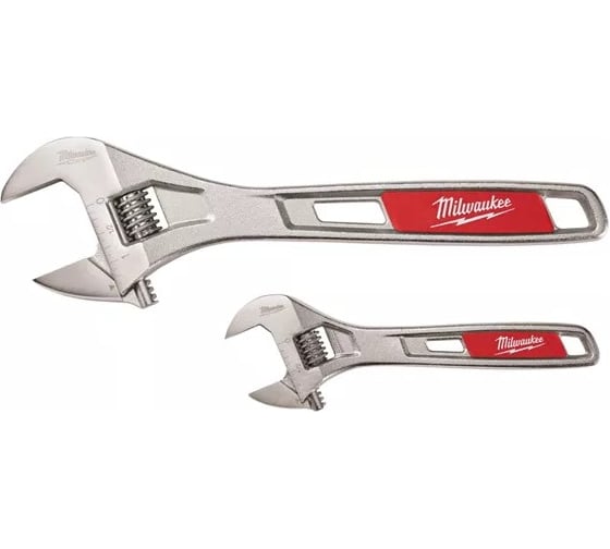 Разводной ключ 150/250мм (двойная упаковка) Milwaukee 48227400 1