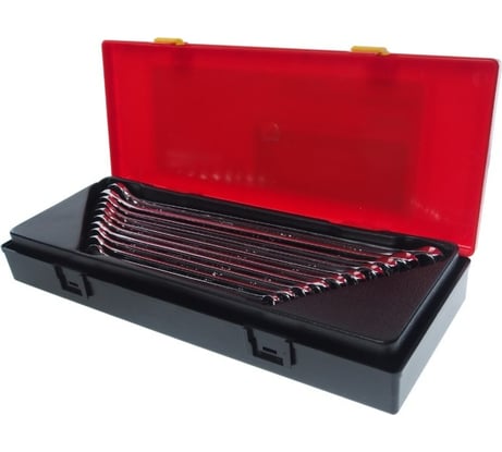 Набор ключей комбинированных удлиненных JTC 10-19 мм в кейсе 10 шт, K6104 456296