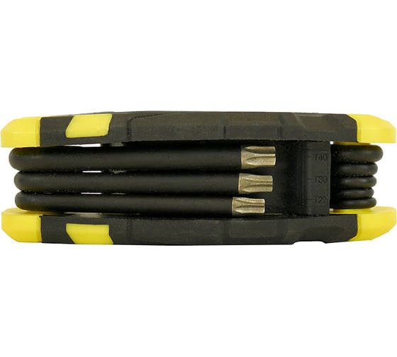 Набор ключей Hanskonner TORX S2 8 шт., T9-T40, складной кейс HK1045-04-8T