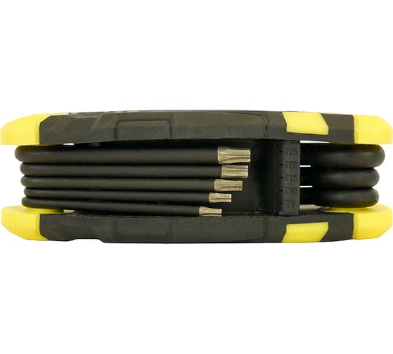 Набор ключей Hanskonner TORX S2 8 шт., T9-T40, складной кейс HK1045-04-8T