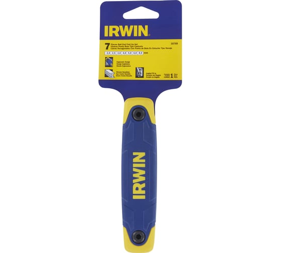 Набор шестигранных ключей Irwin 2-8мм, 7шт. T10769