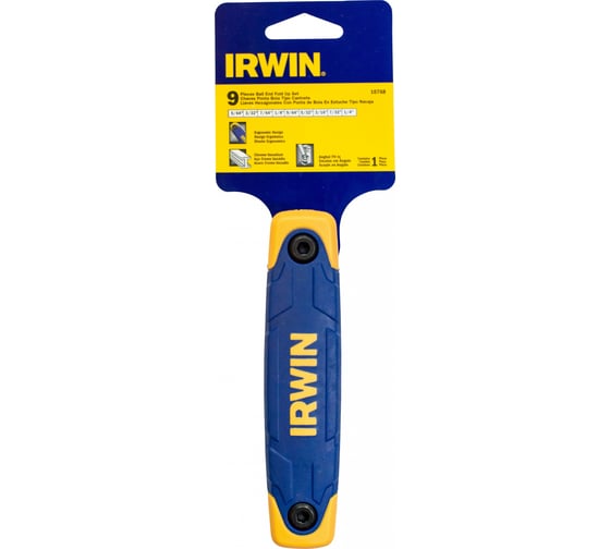 Набор шестигранных ключей с шаром Irwin 9шт. T10768