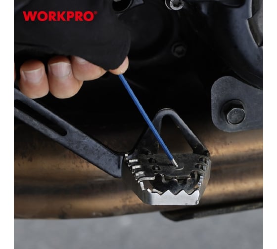 Ключи 6-гранные длинные с шаром WORKPRO 9шт. в держателе PRO WP222011