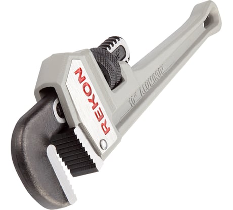 Алюминиевый прямой трубный ключ 10 дюймов REKON 035010